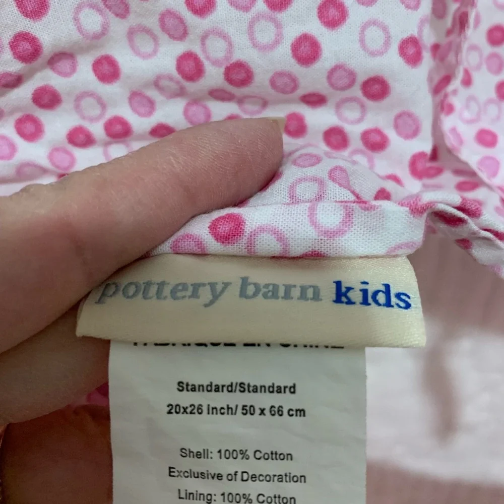 Pottery Barn sham